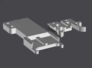 Ender 3 V3 KE Vibration Sensor Y Bracket - Quick release