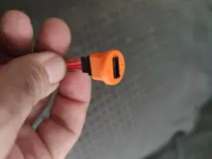 Round Servo Connector mount