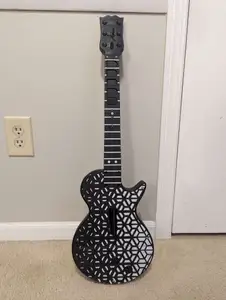 Les Paul Clone Hero Customized w/customizable blank plates included