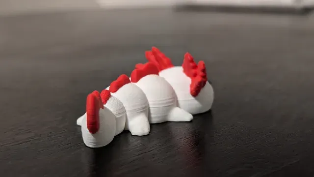 Axolotl - Articulated Figure Keychain — Фото 7 из 11