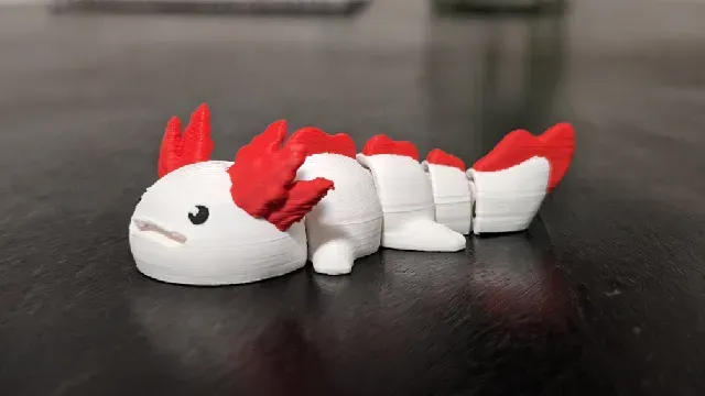 Axolotl - Articulated Figure Keychain — Фото 6 из 11