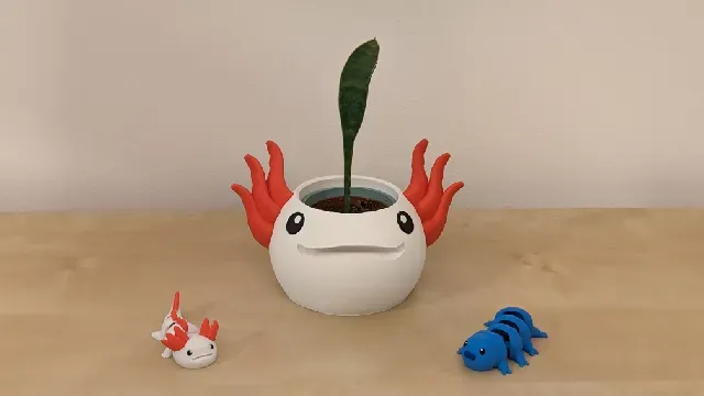 Axolotl - Articulated Figure Keychain — Фото 5 из 11