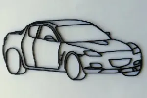 Mazda RX-8 2D Wall Art