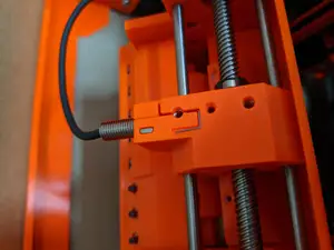 mmu2s finda selector with retention spring for steel ball