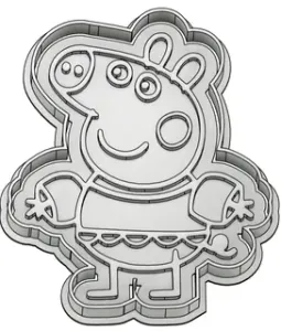 Cortador Pepa Pig Playa
