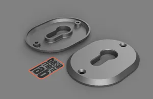 Keyhole Cover European profile lock C Type - Cover cilindro profilo Europeo