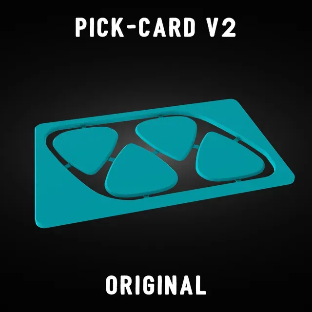 PICK-CARD - Snap Out Guitar Picks - Card Kit — Image 3 of 7