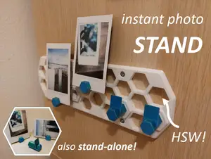 Instant photo or paper note HSW compatible stand