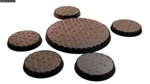 Miniature bases: Brick 4