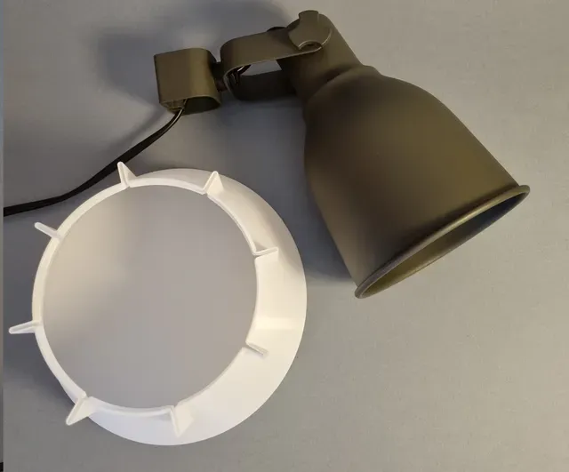 Light Diffuser - IKEA HEKTAR - Spiral Vase — Image 3 of 3