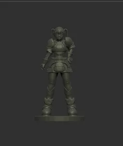 Lineage 2 – Female Dwarf Figurine (Fan Art)