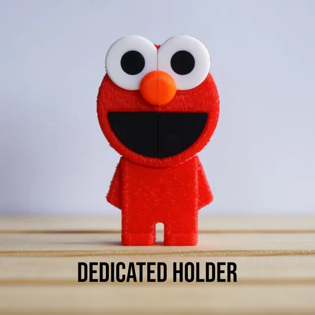 Zipper Pull - Elmo (Sesame Street) — Image 6 of 17