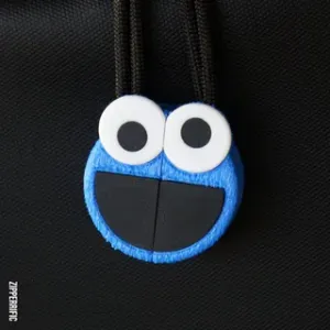 Zipper Pull - Cookie Monster (Sesame Street)