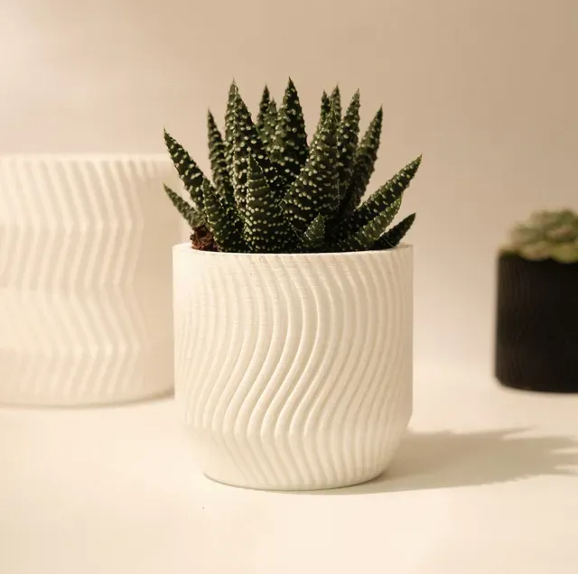 WAVY flowerpot
