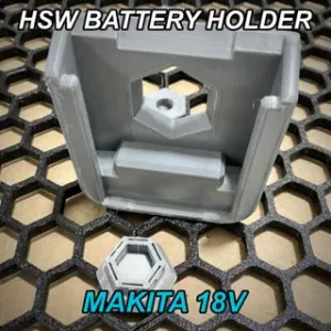 Honeycomb Storage Wall (HSW) Makita 18V Battery Holder