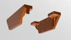 Ender 3 v2 Y Axis MGN-12H Mounts