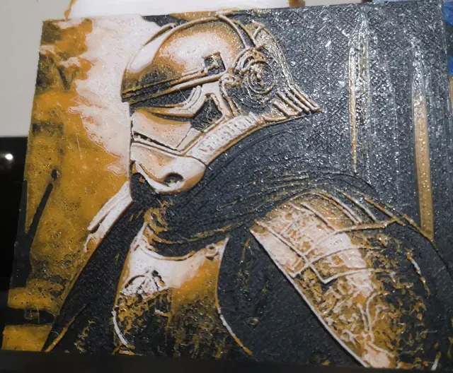 captain enoch hueforgue Stormtrooper de máscara dorada