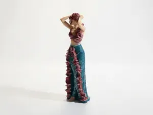 Elegant Woman Figurine Female Figure 3D Printable