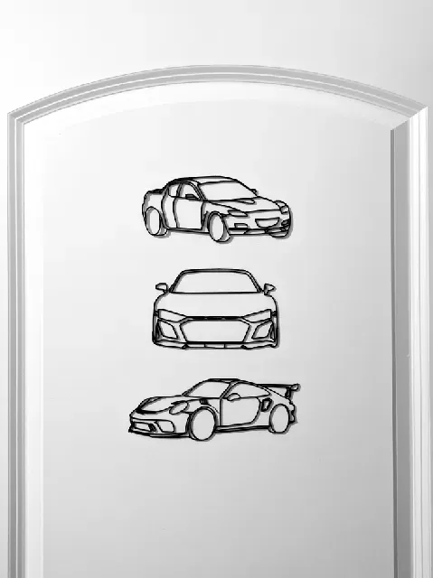 Porsche GT3RS 2D Wall Art — Фото 2 из 3