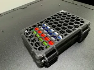 HD Hexagon Window Lid for Rugged Filament Sample Box