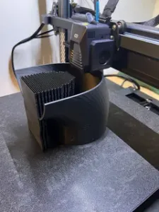 Deflector for a 6-inch AC Infinity duct fan