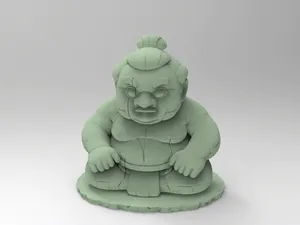3D Sumo puzzle
