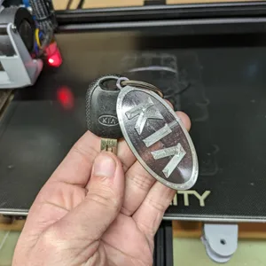Kia Logo Keychains (multi color combatible)