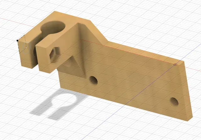 Dial Gauge (Messuhr) Holder for E3D Hemera to perfectly level out printing beds — Фото 2 из 3