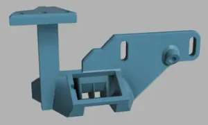 5015 Hemera Fan Shroud with BLTouch bracket