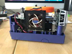 GameCube 40mm fan adapter