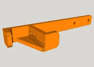Meanwell NES-150 Mount for Tevo Tornado Standalone Mod