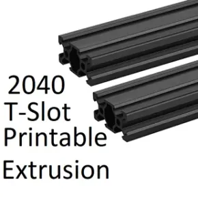 2040 T Slot Printable Extrusion Kit / Pack