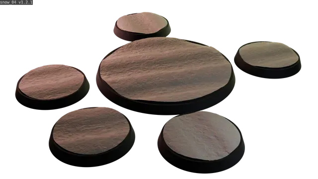 Miniature bases: Snow 04