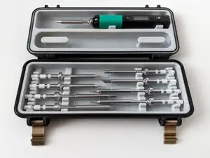 Pinecil / TS100 8x tip storage insert for "Rugged Multipart Pinecil Case V2"