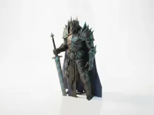 Armored Knight Figurine Fantasy 3D Printable