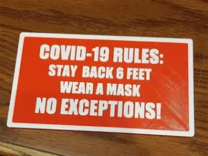 COVID-19 RULES for cube dwellers