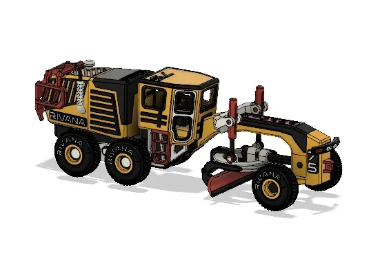 Yellow Underground Grader — Image 2 of 18