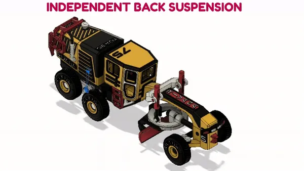Yellow Underground Grader — Image 5 of 18