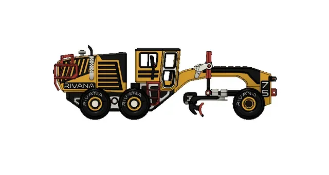 Yellow Underground Grader — Image 16 of 18