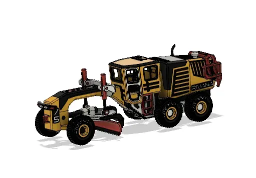 Yellow Underground Grader — Image 17 of 18