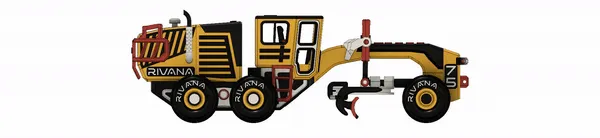 Yellow Underground Grader — Image 18 of 18