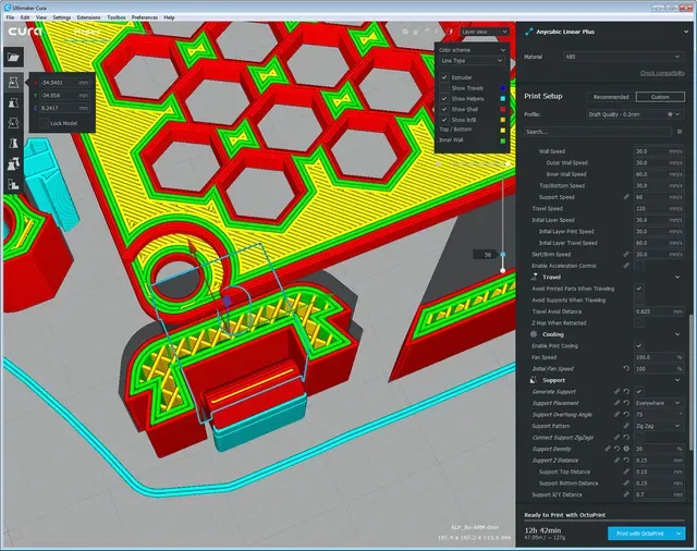 WT-LC 80mm Fan Latching Case for Re-ARM + RAMPS 1.6 (with STEP files) — Image 6 of 18