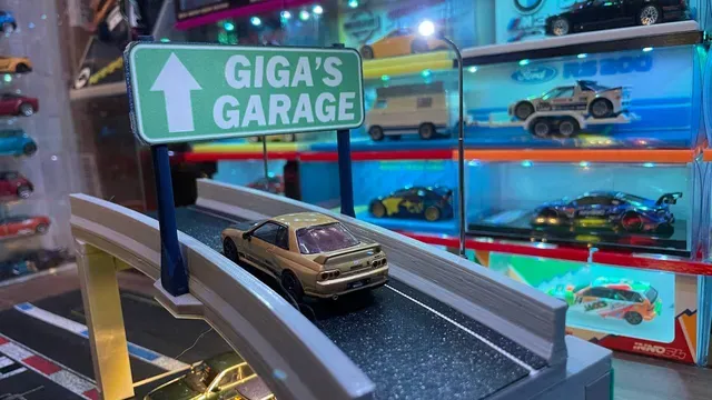 Mini Overpass + Car Park Diorama (for Hot Wheels & 1/64 Scale Cars) — Фото 4 из 7