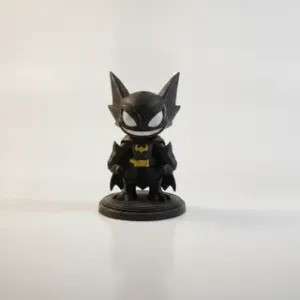 Sableye Pokemon Wearing Full Batman Costume With Dark Cape Figurine 3D Printable