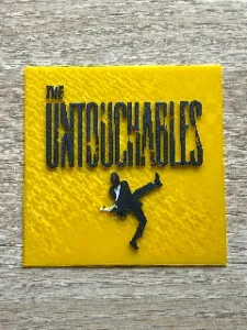 The Untouchables - ska band 3d logo (multi-colour)