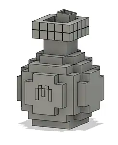 McDonalds Minecraft Toy - Potion Bottle