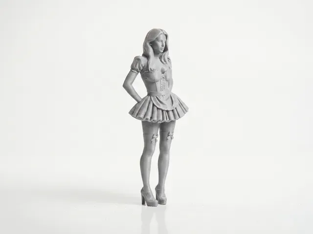 Anime Maid Figurine Female Character 3D Printable — Фото 3 из 5