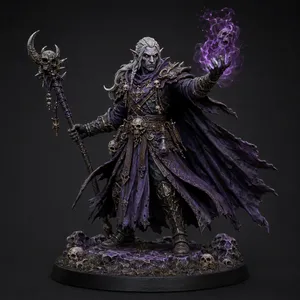 Dark Elf Wizard (DnD)