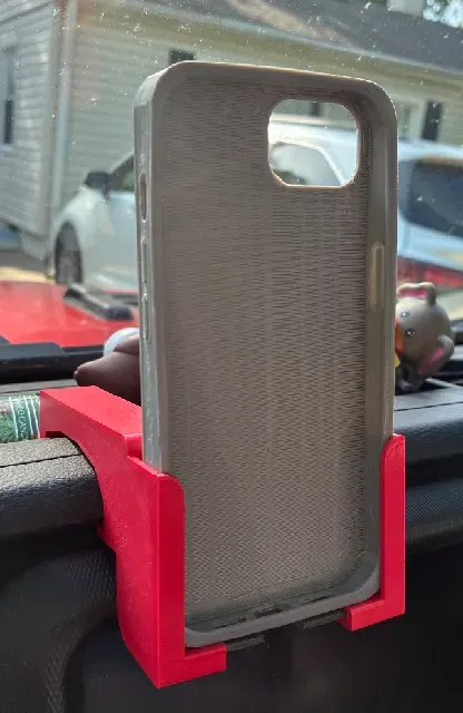 2018-2024* Jeep Wrangler Vertical Phone Holder Up to 18.6 mm Thick — Фото 2 из 3