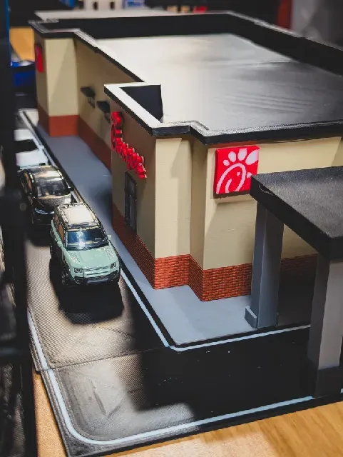 Chick-fil-A Model Set - 1:64 Scale Diorama — Фото 8 из 16